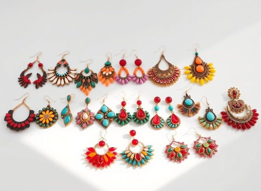 Statement earrings