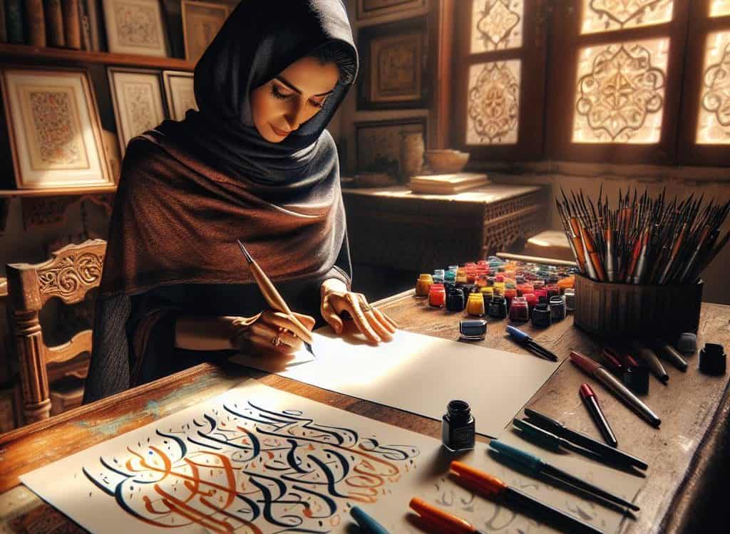 featured learning hand lettering