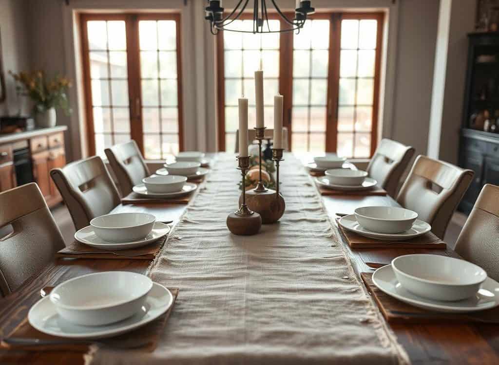 DIY table runners