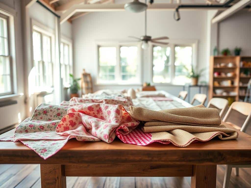 choosing fabric for table runners