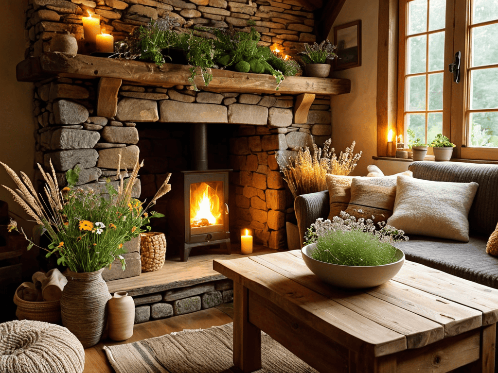 Nature Inspired Home Sanctuary interior