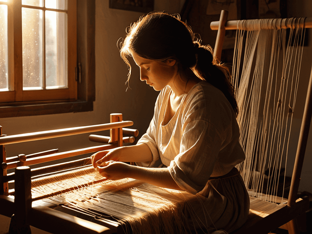Weaving Nightly Routines at sunset