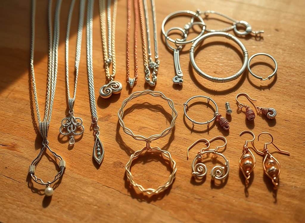 Wire jewelry