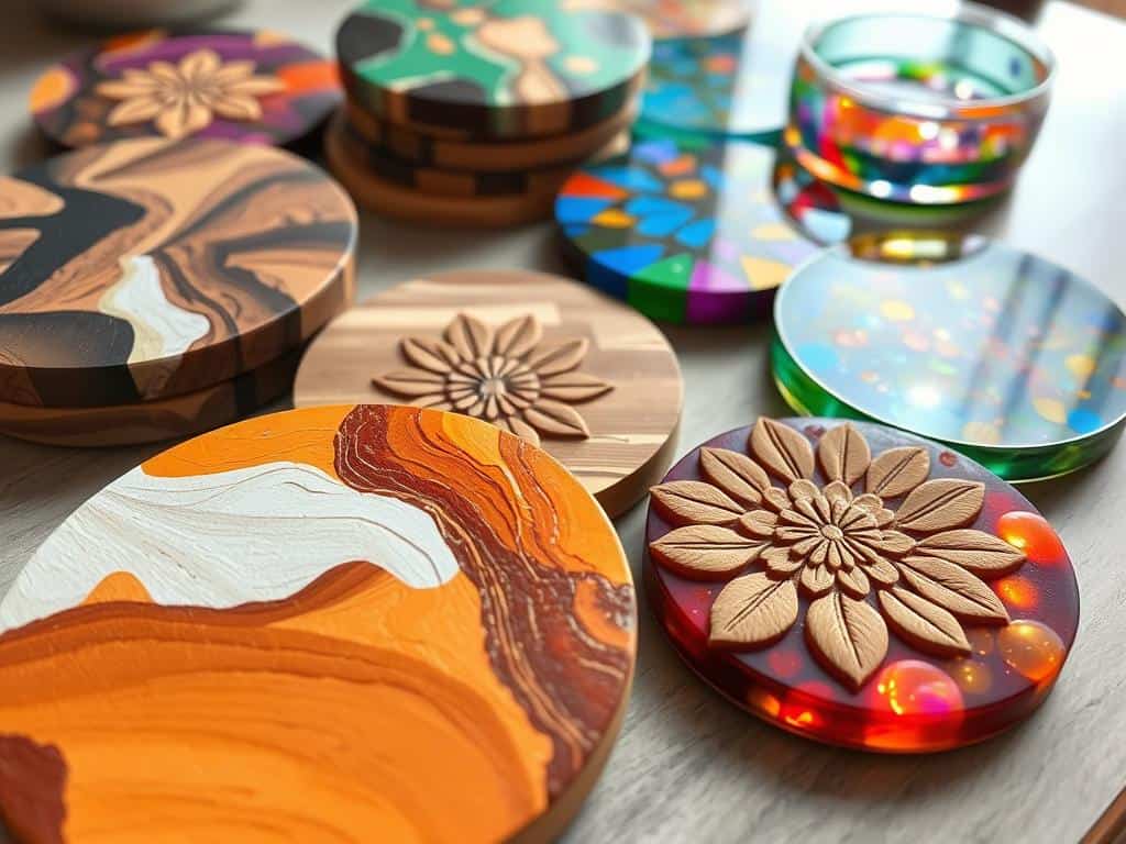 artistic coaster techniques