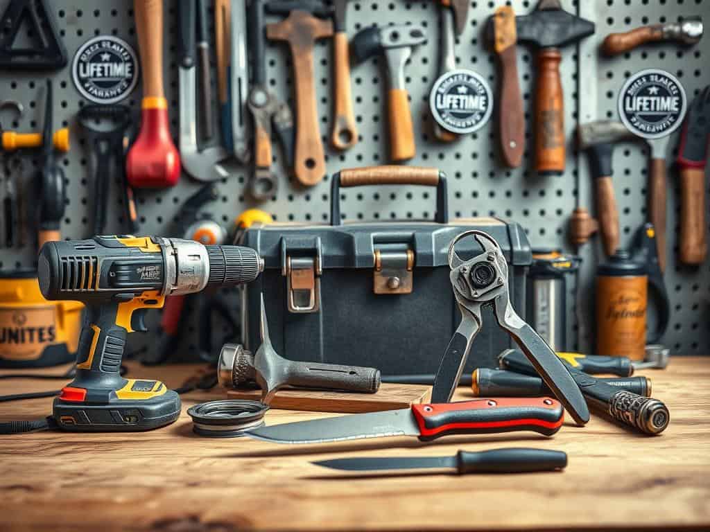 heavy-duty tools with lifetime warranties
