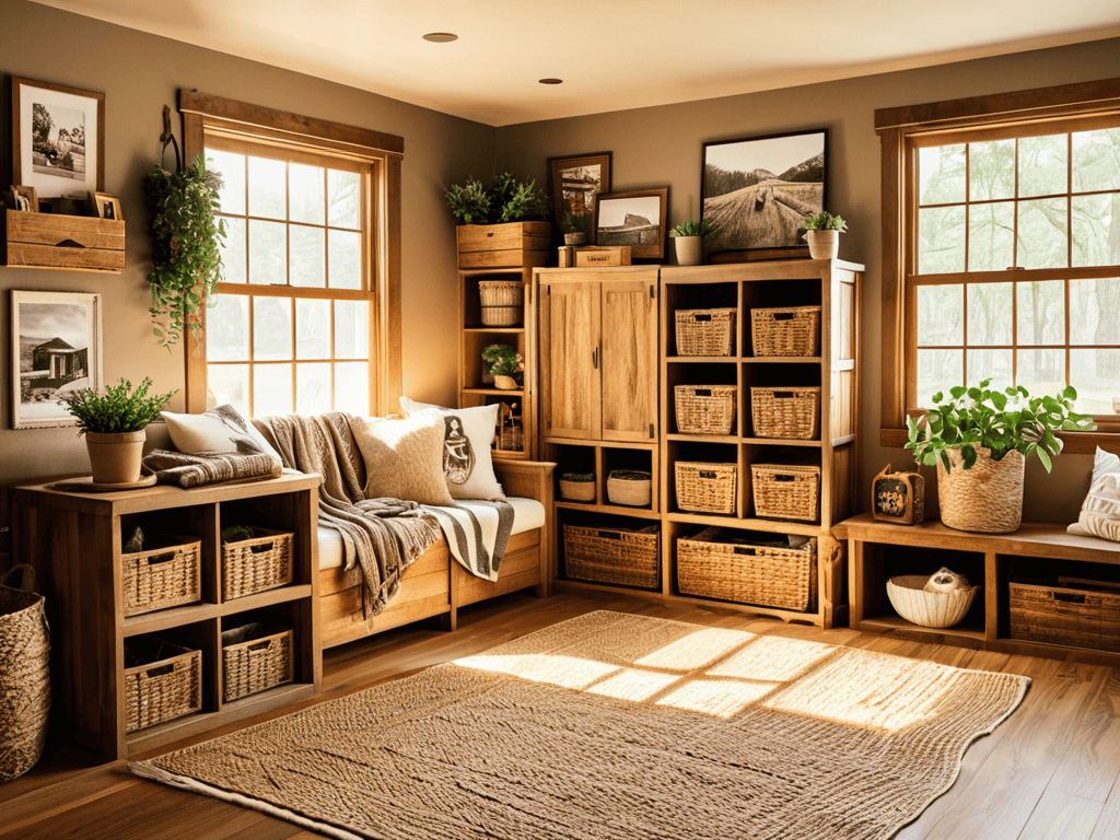 Embracing Joy of Handmade Home Organization