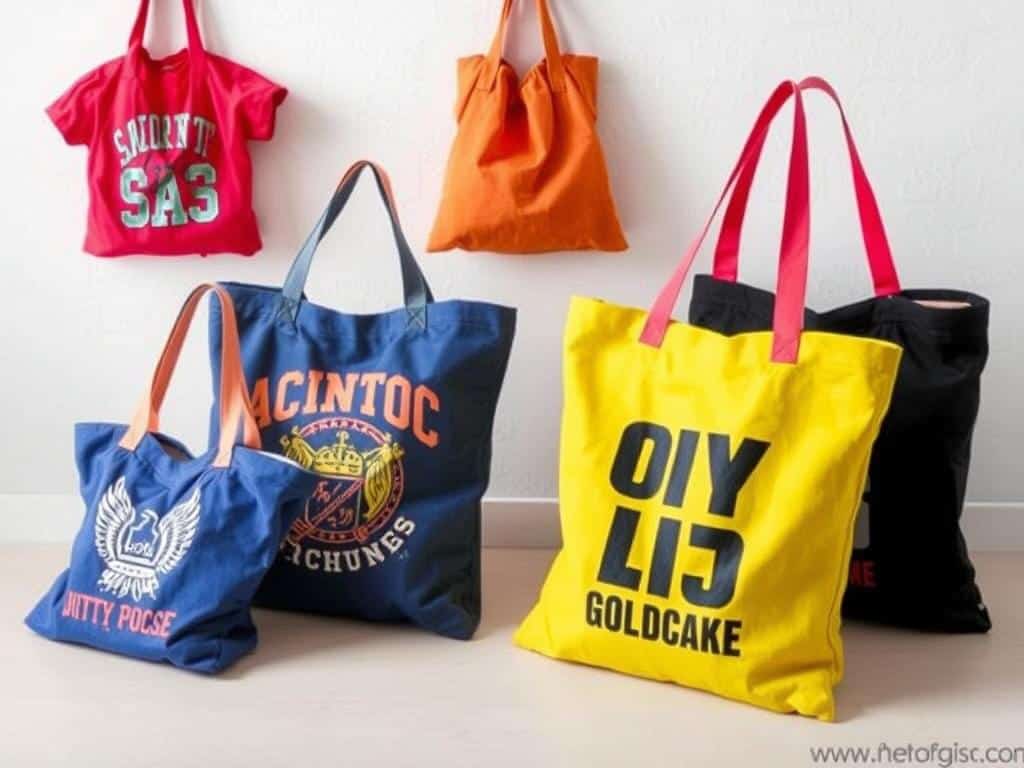 DIY tote bags