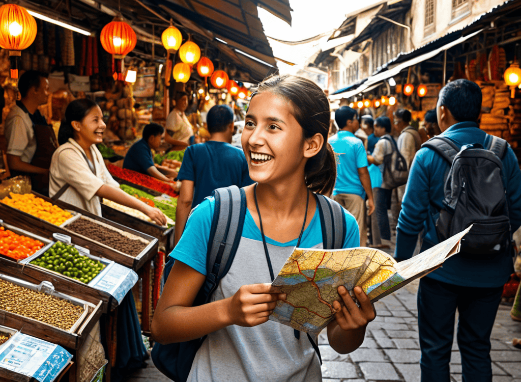 Language learning for travel tips