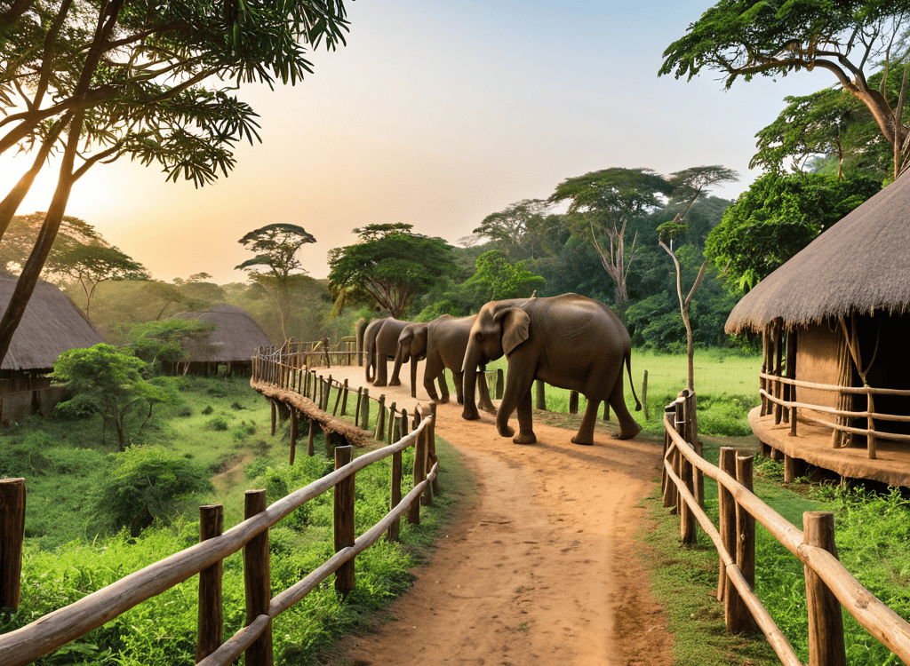 Ethical Elephant Sanctuaries in nature