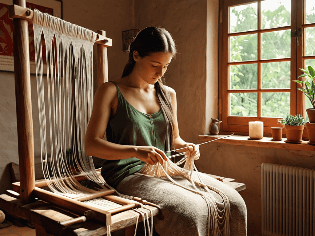 Embroidering Calm Into Daily Life serenely