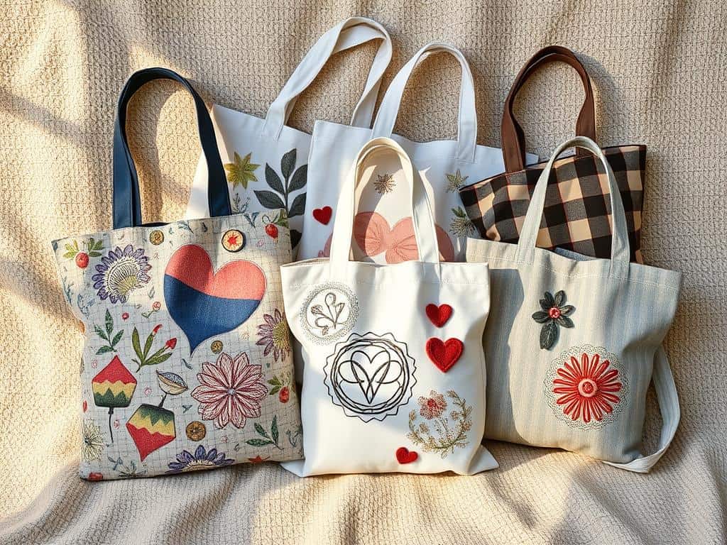 DIY tote bags