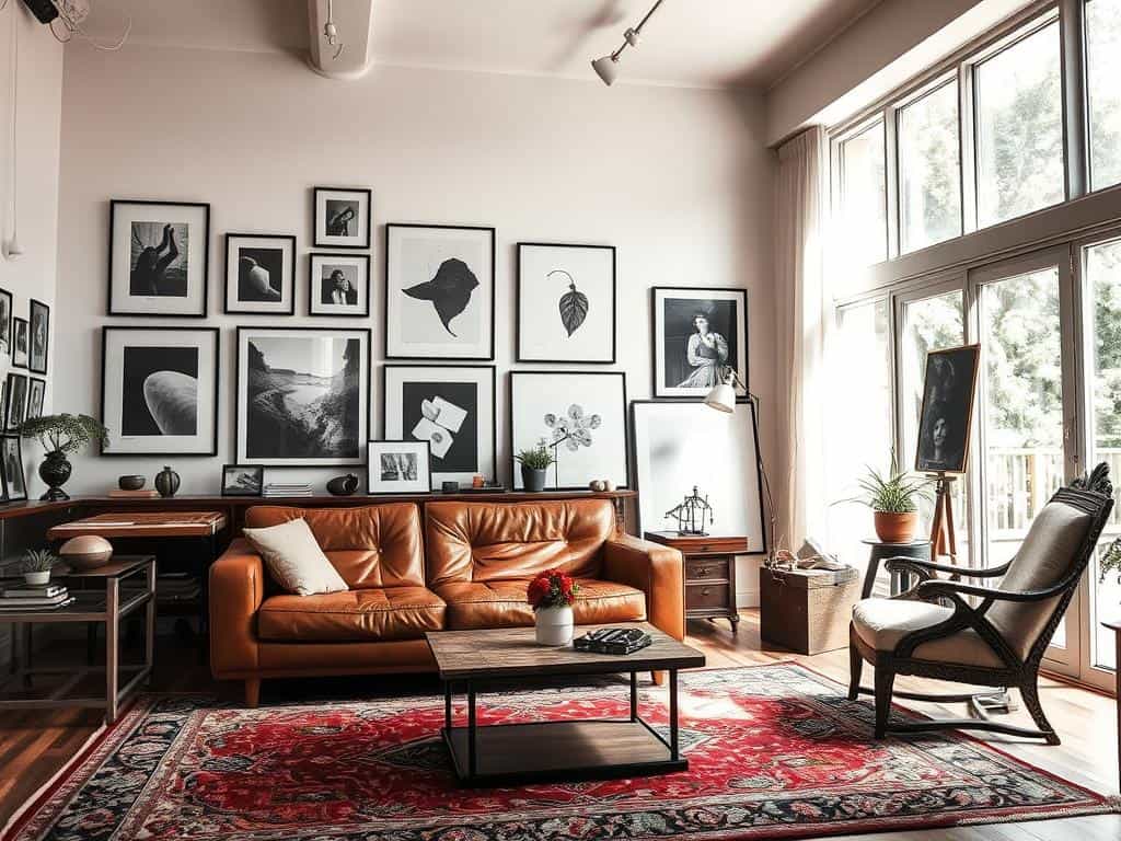 modern and vintage mix decor ideas