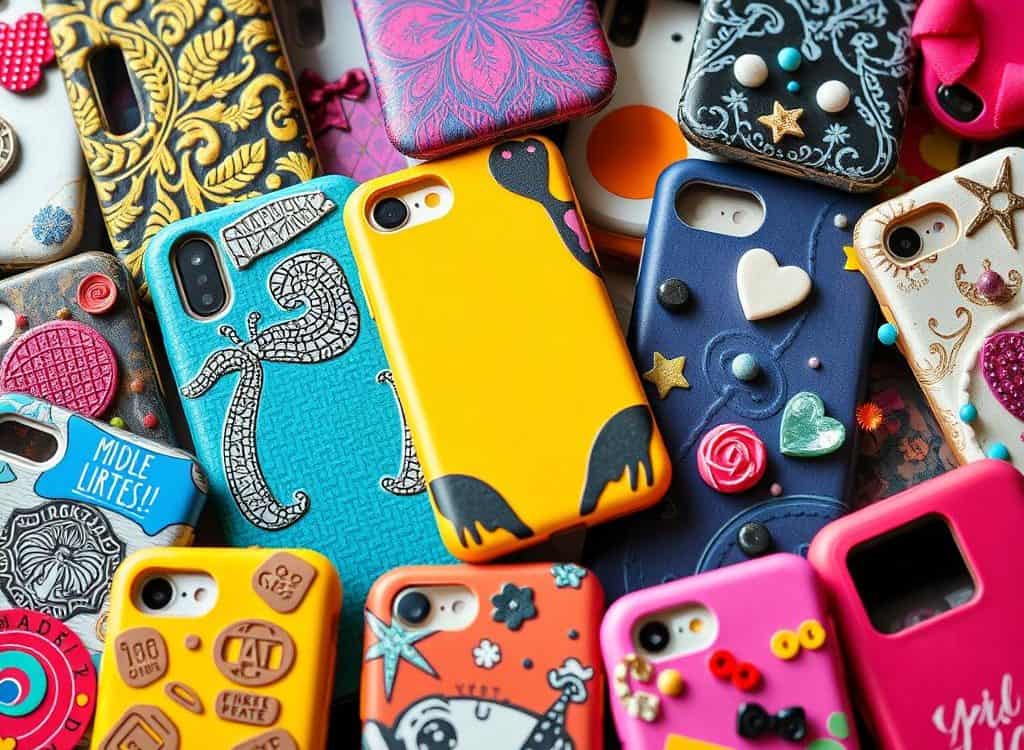 DIY phone cases