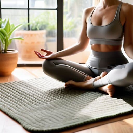 Person practicing breathwork for digestive health