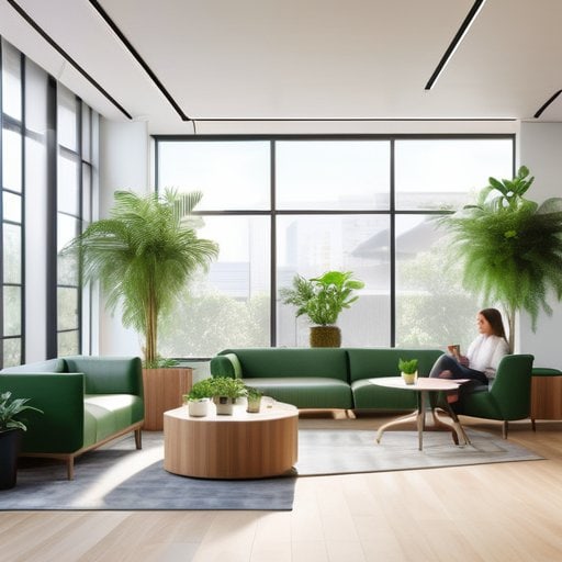 The "Third Space" in office design model