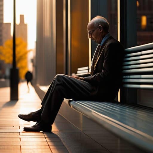 Urban solitude in lonely cities alone
