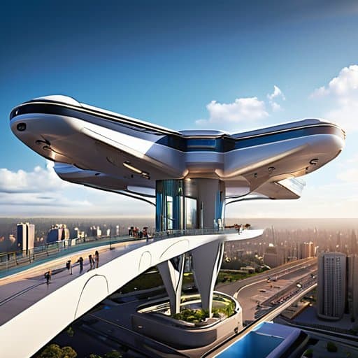 Design of Vertical take-off (VTOL) travel hubs
