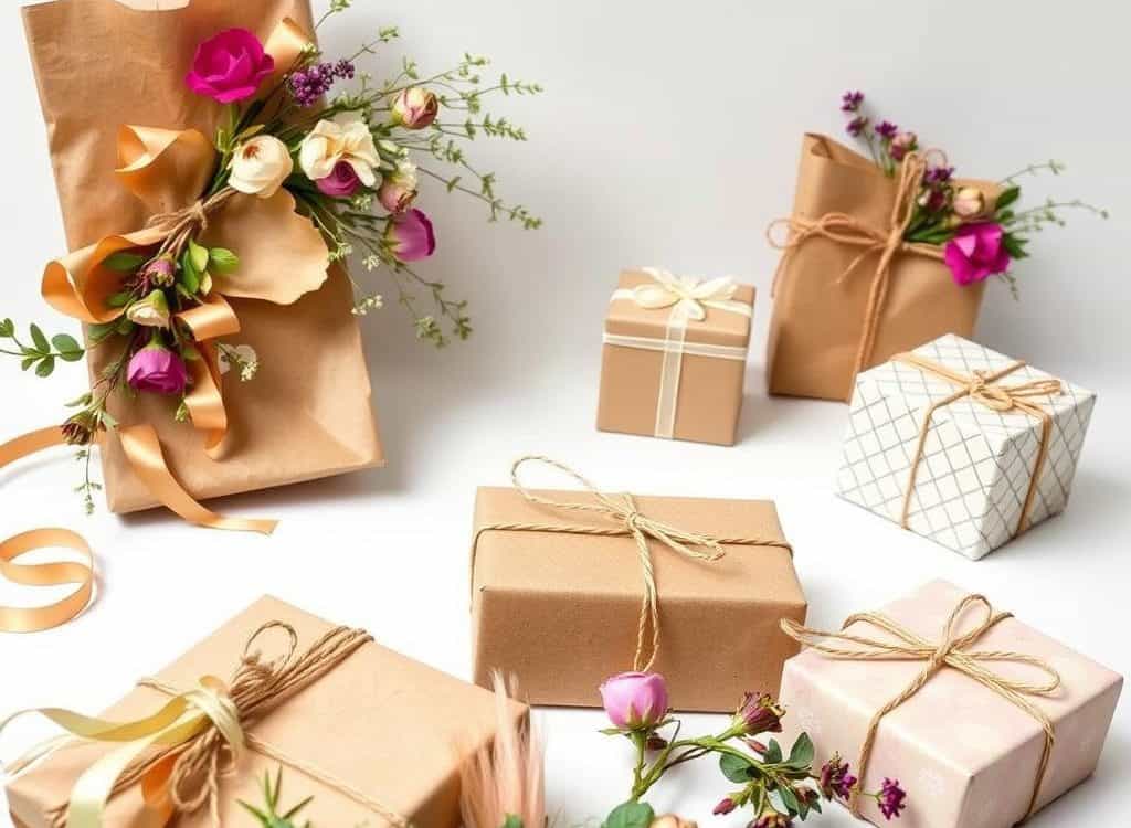 DIY gift wrapping