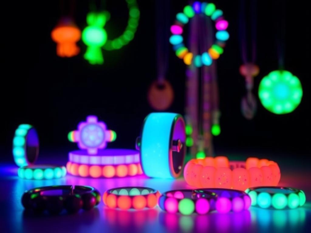Glow-in-the-dark jewelry projects