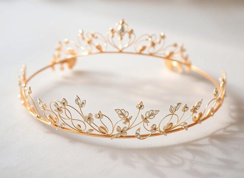DIY wedding tiaras