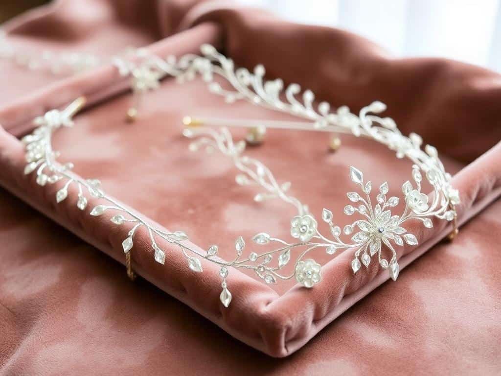 DIY wedding tiaras design