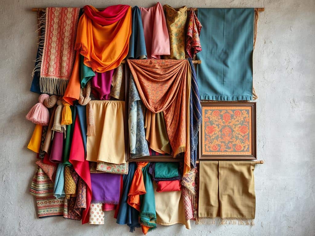 creatively decorate with fabric wall art creatively decorate with fabric wall art