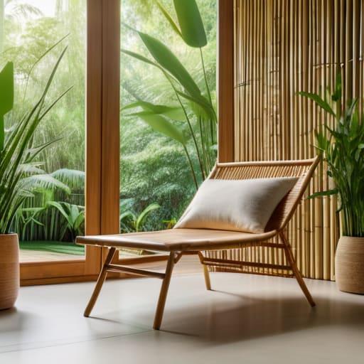 How sustainable bamboo affects modern furniture design.
