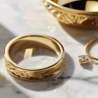 How to clean gold jewelry at home.