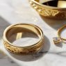 How to clean gold jewelry at home.