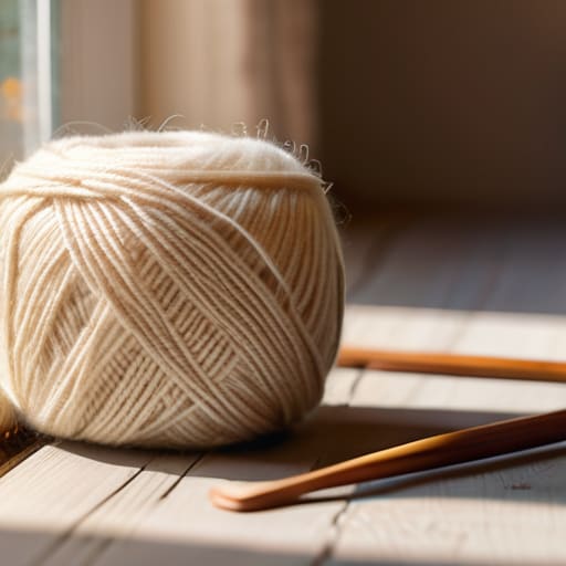 Knitting tools and yarn, Stitching Your Way Home.