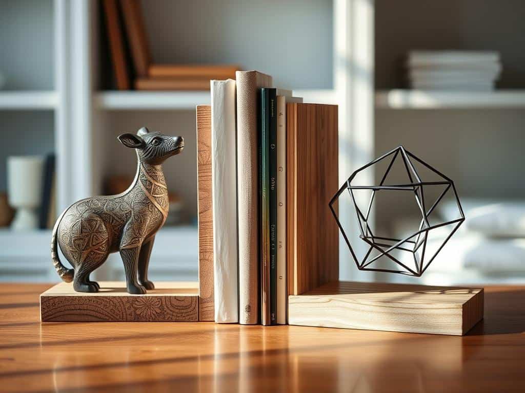 DIY bookends - Fun and Functional Art DIY bookends - Fun and Functional Art