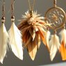Feather jewelry